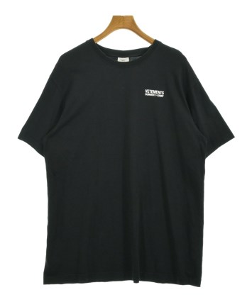 VETEMENTS（ヴェトモン）Tシャツ・カットソー 黒 サイズ:L メンズ