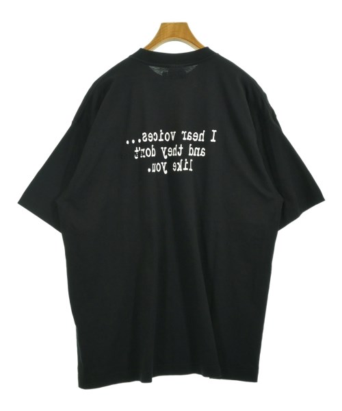 VETEMENTS（ヴェトモン）Tシャツ・カットソー 黒 サイズ:S メンズ/2200727823144