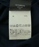 VETEMENTS（ヴェトモン）Tシャツ・カットソー 紺 サイズ:M メンズ/2200727882196