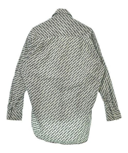 VETEMENTS（ヴェトモン）カジュアルシャツ 白 サイズ:XS メンズ/2200685162040