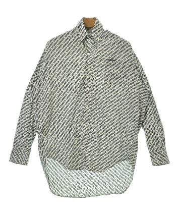 VETEMENTS（ヴェトモン）カジュアルシャツ 白 サイズ:XS メンズ