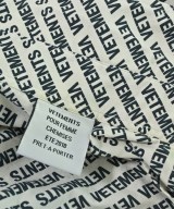 VETEMENTS（ヴェトモン）カジュアルシャツ 白 サイズ:XS メンズ/2200685162040