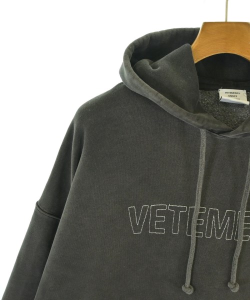 VETEMENTS（ヴェトモン）パーカー 黒 サイズ:S メンズ/2200686630043