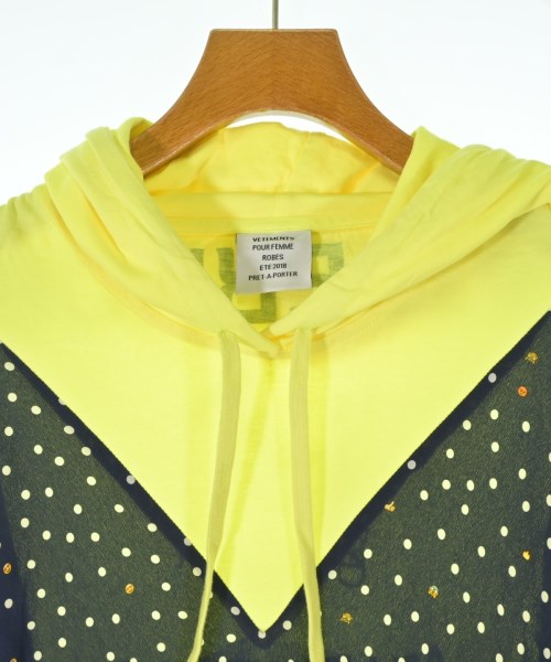 VETEMENTS（ヴェトモン）ワンピース 紺 サイズ:S レディース/2200688347086