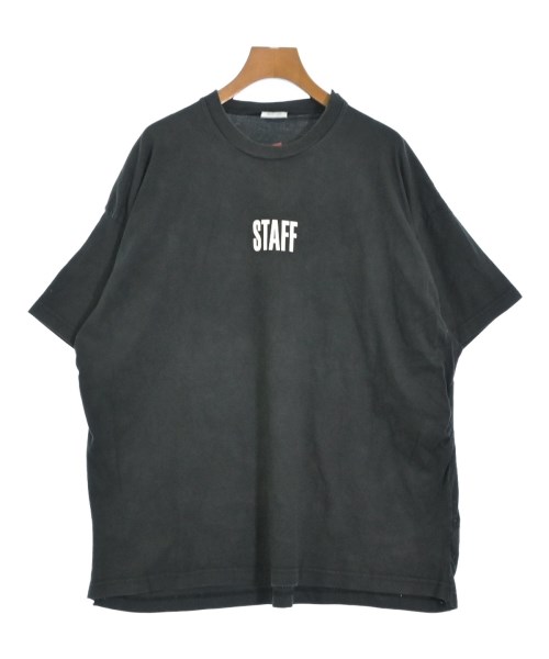 VETEMENTS(ヴェトモン)Tシャツ・カットソー 黒 サイズ:M/2200689438028