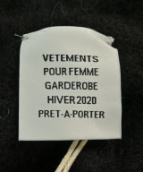 VETEMENTS（ヴェトモン）ニット・セーター 黒 サイズ:M レディース/2200691081953