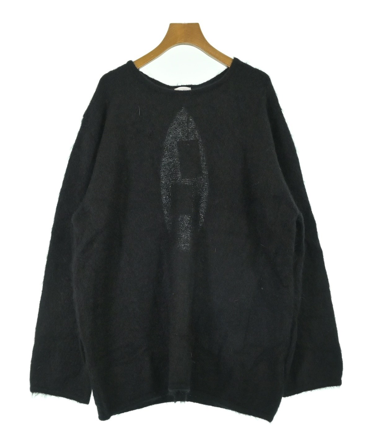 VETEMENTS ヴェトモン ニット・セーター S 黒 【古着】【中古】【送料無料】 VETEMENTS（ヴェトモン）ニット・セーター 黒 サイズ:M レディース