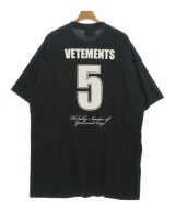 VETEMENTS（ヴェトモン）Tシャツ・カットソー 黒 サイズ:L メンズ/2200691728834