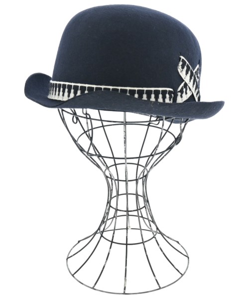 HENRIK VIBSKOV(ヘンリックヴィブスコブ)ハット 紺 サイズ:-/2200632467105