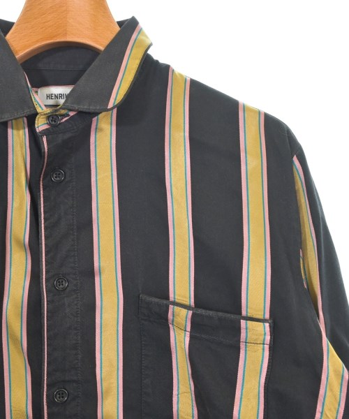 HENRIK VIBSKOV（ヘンリックヴィブスコブ）カジュアルシャツ 黒 サイズ:S メンズ/2200619482091