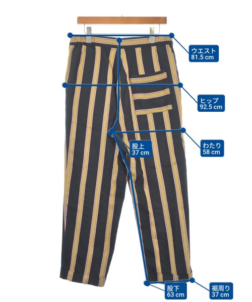 HENRIK VIBSKOV（ヘンリックヴィブスコブ）スラックス 黒 サイズ:S メンズ/2200619482138