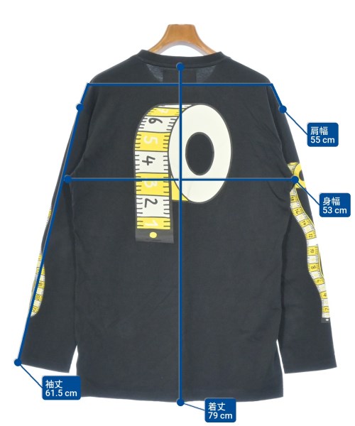 HENRIK VIBSKOV（ヘンリックヴィブスコブ）Tシャツ・カットソー 黒 サイズ:L メンズ/2200661140062