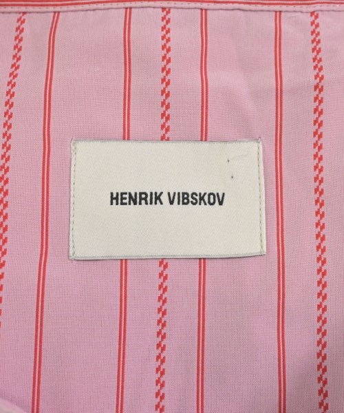 HENRIK VIBSKOV（ヘンリックヴィブスコブ）カジュアルシャツ ピンク サイズ:M メンズ/2200716591016