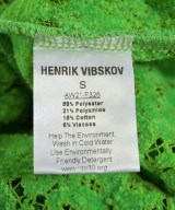 HENRIK VIBSKOV（ヘンリックヴィブスコブ）ワンピース 緑 サイズ:S レディース/2200725356088