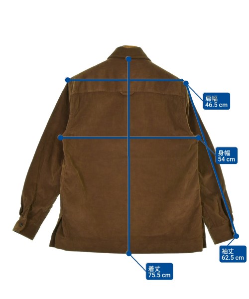 S.E.H KELLY（エスイーエイチケリー）カジュアルシャツ 茶 サイズ:-(L位) メンズ/2200604427021