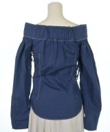 CEDRIC CHARLIER（セドリック　シャルリエ）ブラウス 紺 サイズ:38(S位) レディース/2200636555051
