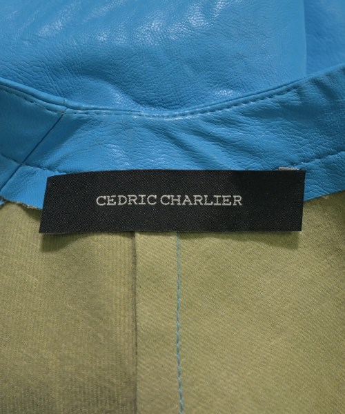 CEDRIC CHARLIER（セドリック　シャルリエ）カジュアルシャツ 青 サイズ:40(M位) レディース/2200627681011