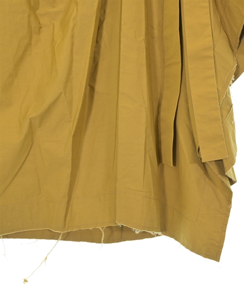 CEDRIC CHARLIER（セドリック　シャルリエ）ひざ丈スカート 黄 サイズ:40(M位) レディース/2200626828035