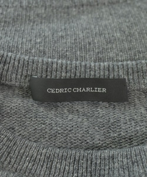 CEDRIC CHARLIER（セドリック　シャルリエ）ニット・セーター グレー サイズ:34(XS位) レディース/2200611675118