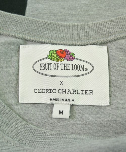 CEDRIC CHARLIER（セドリック　シャルリエ）Tシャツ・カットソー グレー サイズ:M メンズ/2200663549177