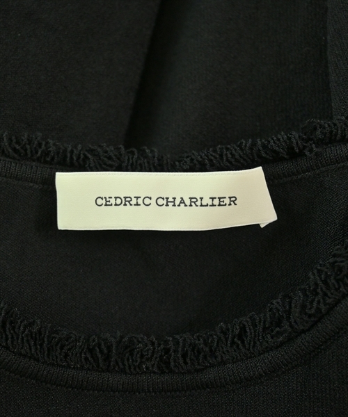 CEDRIC CHARLIER（セドリック　シャルリエ）ベスト/ノースリーブ 黒 サイズ:-(M位) レディース/2200663560219