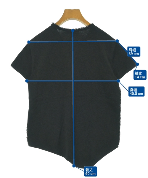 CEDRIC CHARLIER（セドリック　シャルリエ）ベスト/ノースリーブ 黒 サイズ:-(M位) レディース/2200663560219