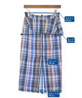 TELA（テラ）ロング・マキシ丈スカート 青 サイズ:40(M位) レディース/2200640216054