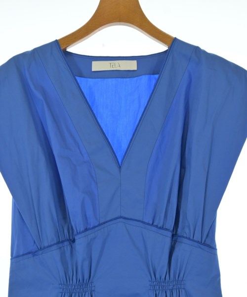TELA（テラ）ワンピース 青 サイズ:42(M位) レディース/2200623494059