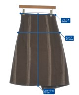 TELA（テラ）ひざ丈スカート 茶 サイズ:40(M位) レディース/2200616122013