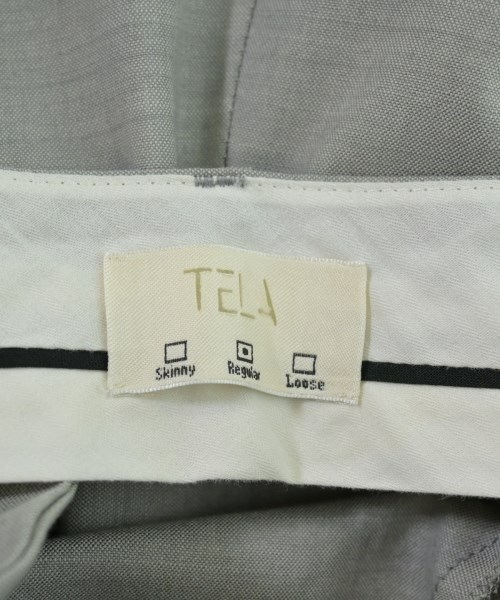 TELA（テラ）スラックス グレー サイズ:42(M位) レディース/2200673366030