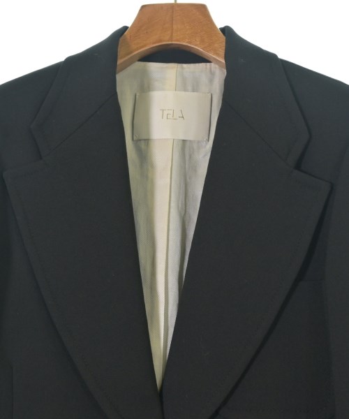 TELA（テラ）テーラードジャケット 黒 サイズ:42(M位) レディース/2200670580019