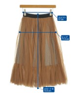 TELA（テラ）ロング・マキシ丈スカート 茶 サイズ:S レディース/2200650386181