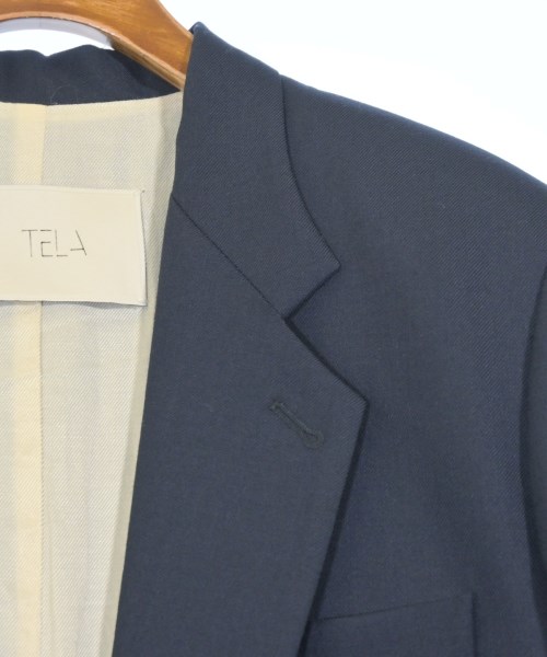 TELA（テラ）テーラードジャケット 紺 サイズ:42(M位) レディース/2200660581019
