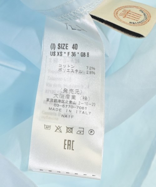 TELA（テラ）カジュアルシャツ 青 サイズ:40(M位) レディース/2200716842354