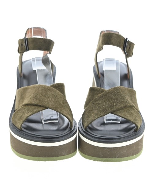 CLERGERIE（クレジュリー）サンダル カーキ サイズ:EU36(22.5cm位) レディース/2200588191017