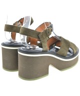 CLERGERIE（クレジュリー）サンダル カーキ サイズ:EU36(22.5cm位) レディース/2200588191017