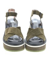 CLERGERIE（クレジュリー）サンダル カーキ サイズ:EU36(22.5cm位) レディース/2200588191017