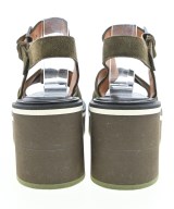 CLERGERIE（クレジュリー）サンダル カーキ サイズ:EU36(22.5cm位) レディース/2200588191017