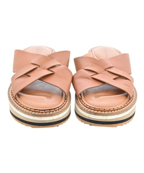 CLERGERIE（クレジュリー）サンダル 茶 サイズ:EU37(23.5cm位) レディース/2200657551360