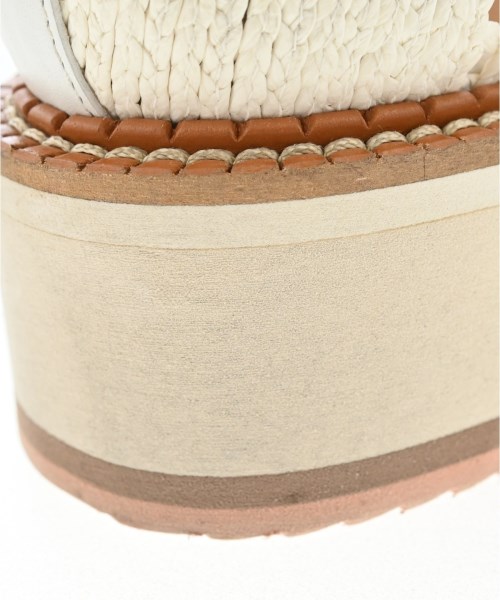 CLERGERIE（クレジュリー）モカシン/デッキシューズ 白 サイズ:-(25.5cm位) レディース/2200718641160
