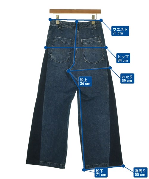 Rachel Comey（レイチェルコーミー）デニムパンツ 紺 サイズ:-(S位) レディース/2200665370083