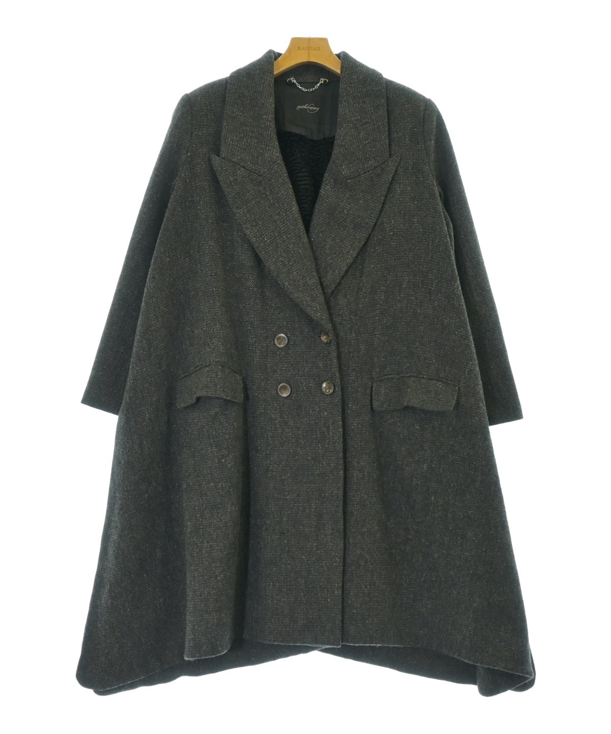 Rachel Comey（レイチェルコーミー）チェスターコート グレー サイズ:4 