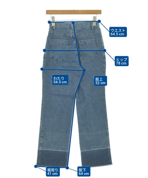 Rachel Comey（レイチェルコーミー）デニムパンツ 青 サイズ:0(XS位) レディース/2200715486122