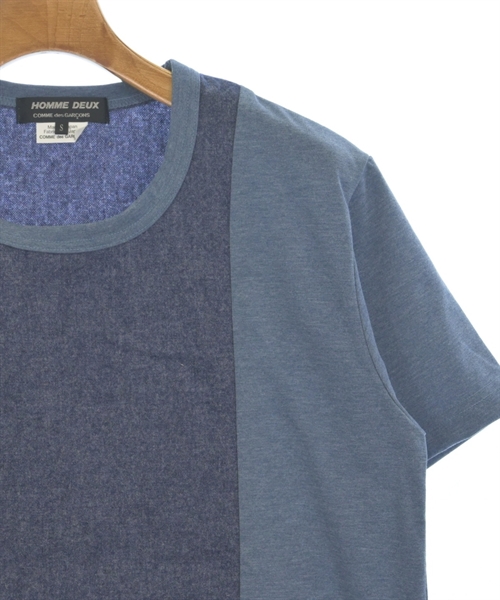 COMME des GARCONS HOMME DEUX（コムデギャルソンオムドゥ）Tシャツ・カットソー 青 サイズ:S メンズ/2200442595111