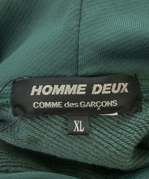 COMME des GARCONS HOMME DEUX（コムデギャルソンオムドゥ）パーカー 緑 サイズ:XL メンズ/2200481720048