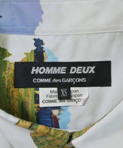 COMME des GARCONS HOMME DEUX（コムデギャルソンオムドゥ）カジュアルシャツ 白 サイズ:XS メンズ/2200487925232