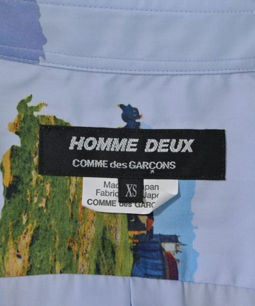 COMME des GARCONS HOMME DEUX（コムデギャルソンオムドゥ）カジュアルシャツ 青 サイズ:XS メンズ/2200487925249
