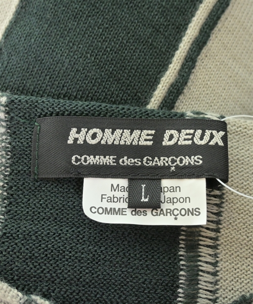 COMME des GARCONS HOMME DEUX（コムデギャルソンオムドゥ）ニット・セーター グレー サイズ:L メンズ/2200494461099