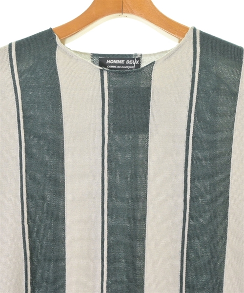 COMME des GARCONS HOMME DEUX（コムデギャルソンオムドゥ）ニット・セーター グレー サイズ:L メンズ/2200494461099