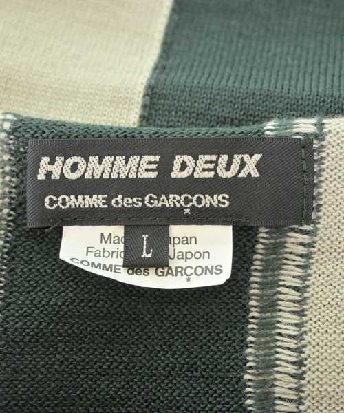 COMME des GARCONS HOMME DEUX（コムデギャルソンオムドゥ）ニット・セーター グレー サイズ:L メンズ/2200500453148